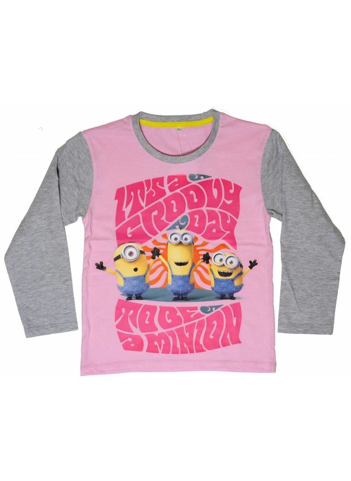 Minions Shirt filles 8 ans Groovy