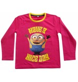 Minions Nice Day - shirt filles manches longues - 8 ans