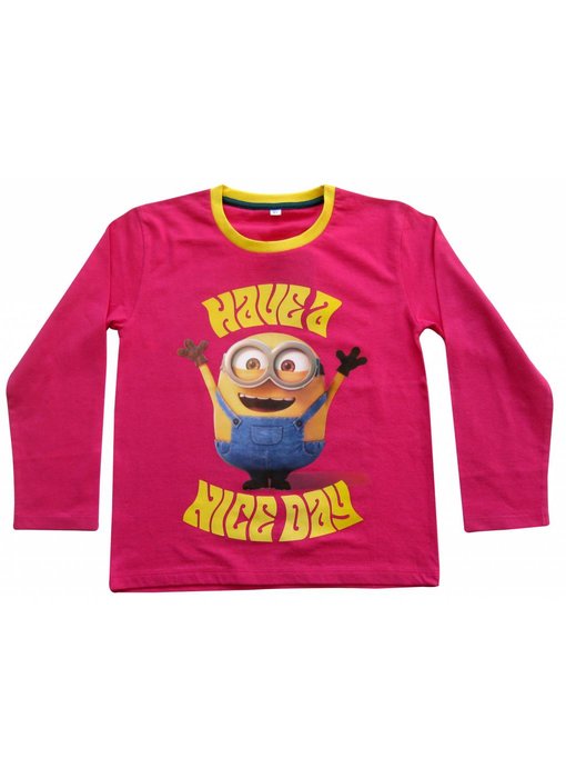 Minions Shirt girls 8 jaar Nice