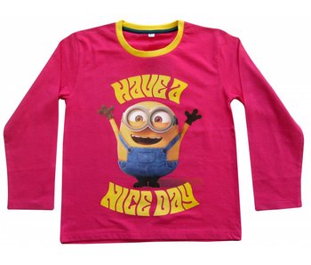 Minions Shirt girls 4 jaar