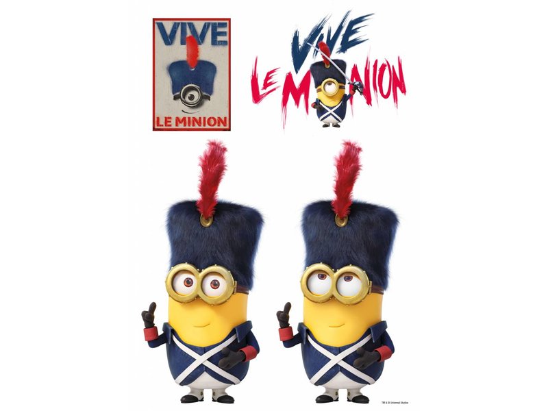 Minions Wall Sticker French revolution