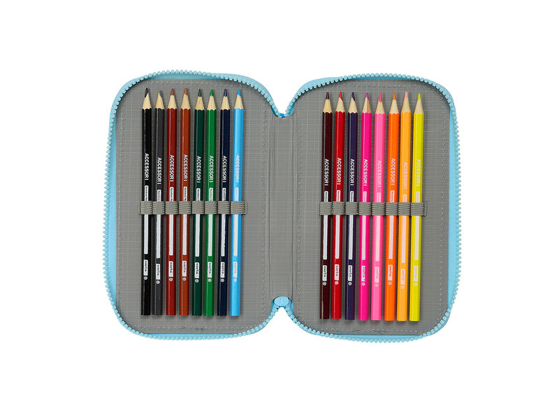 Bluey Trousse remplie, Fun - 36 pièces - 19,5 x 12,5 x 5,5 cm - Polyester