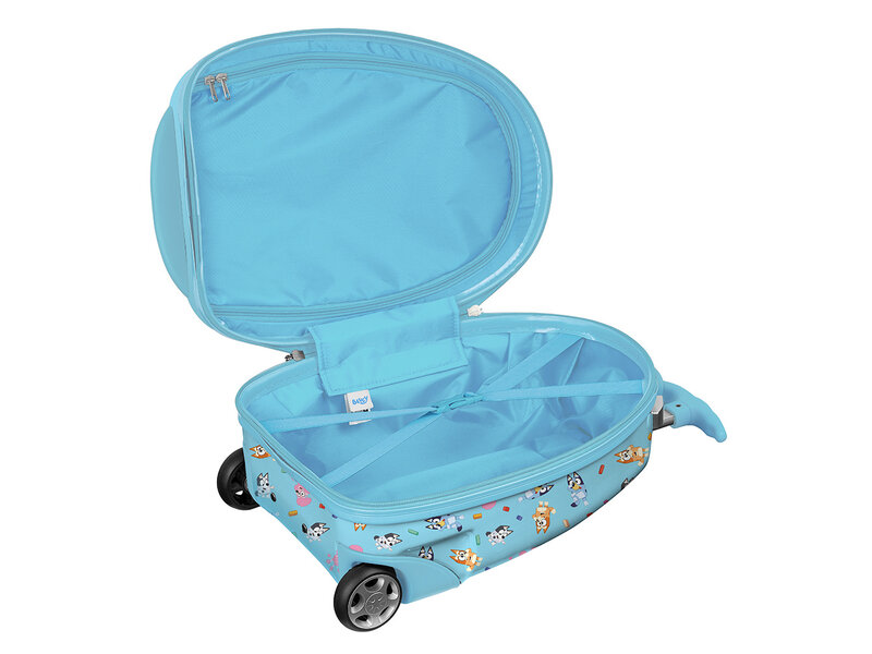 Bluey Chariot pour enfants, Fun - 43 x 28 x 23 cm - 27,7 litres - Valise rigide en ABS