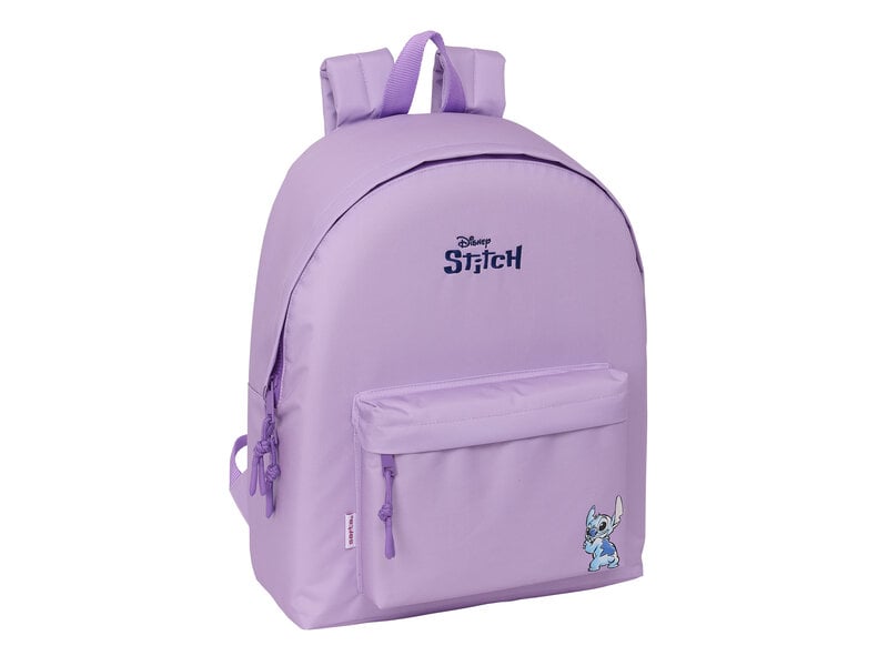 Disney Lilo & Stitch Backpack, Lilac - 42 x 33 x 15 cm - Polyester