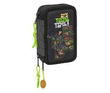 The Teenage Mutant Ninja Turtles Filled Pencil Case Turtle Time (36 pieces) 19.5 x 12.5 cm Polyester