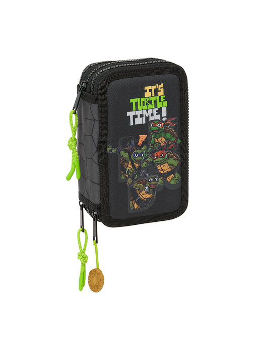 Ninja Turtles Filled Pencil Case Turtle Time (36 pieces) 19.5 x 12.5 cm Polyester