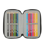 The Teenage Mutant Ninja Turtles Trousse remplie, Turtle Time - 36 pièces - 19,5 x 12,5 x 5,5 cm - Polyester