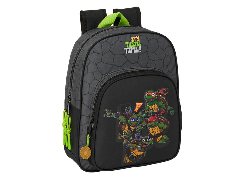 The Teenage Mutant Ninja Turtles Sac à dos, Turtle Time - 33 x 27 x 10 cm - Polyester
