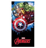 Marvel Avengers Serviette de plage, Shield - 70 x 140 cm - Coton