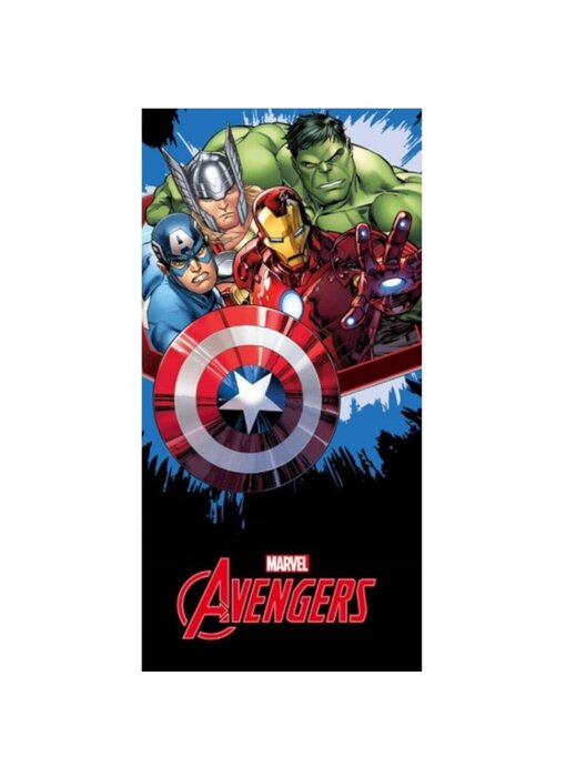 Marvel Avengers Beach towel Shield 70 x 140 cm Cotton