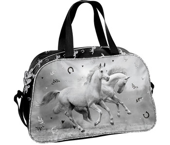 PASO Sac bandoulière Chevaux 40 x 25 cm Polyester