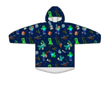 Minecraft Sweat à capuche couverture polaire Creepers adulte polyester (taille unique)