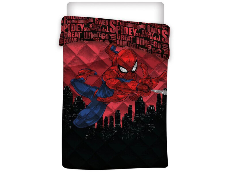 SpiderMan Couvre-lit Great Power - Simple - 140 x 200 cm - Polyester