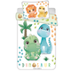 BABY Duvet cover, Dino 135 x 100 + 40 x 60 cm Cotton