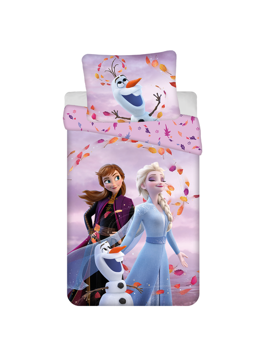 Disney Frozen Housse de couette Magic 140 x 200 cm 70 x 90 cm Coton