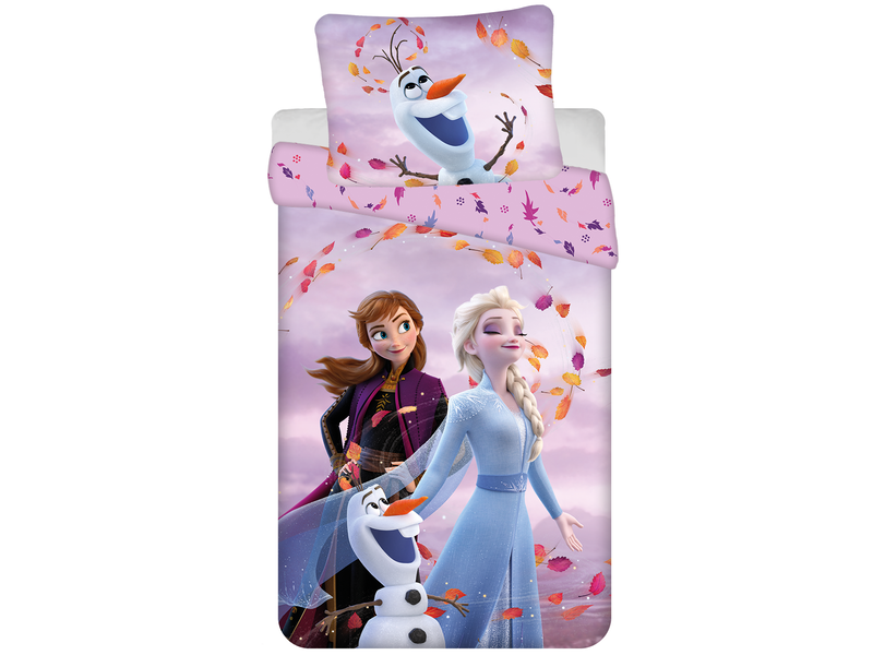 Disney Frozen Duvet cover, Magic - 140 x 200 + 70 x 90 cm - Cotton