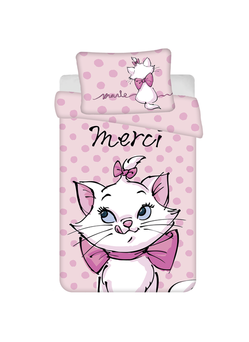 Disney Aristocats BABY Duvet cover, Merci 135 x 100 + 40 x 60 cm Cotton