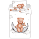 BABY Duvet cover, Bear on the Moon 135 x 100 + 40 x 60 cm Cotton