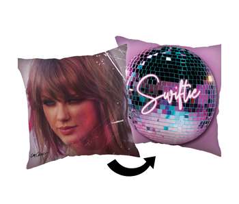 Taylor Swift Coussin décoratif Swiftie 40 x 40 cm Polyester