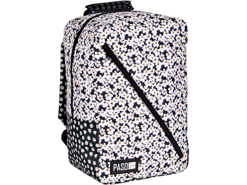 PASO Backpack, Flowers - 40 x 25 x 20 cm - Polyester