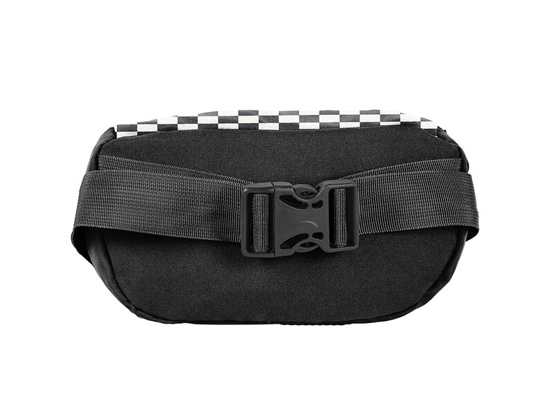 BeUniq Fanny pack, Smiley Black and White - 24 x 13 x 9 cm - Polyester