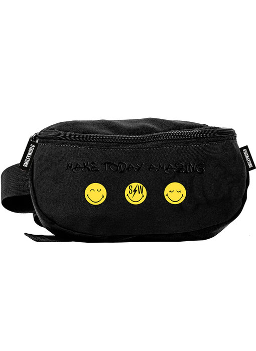 BeUniq Hip bag Smiley 24 x 13 cm Polyester