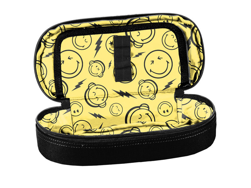 PASO Federmäppchen Smiley – 24 x 11 x 5 cm – Polyester