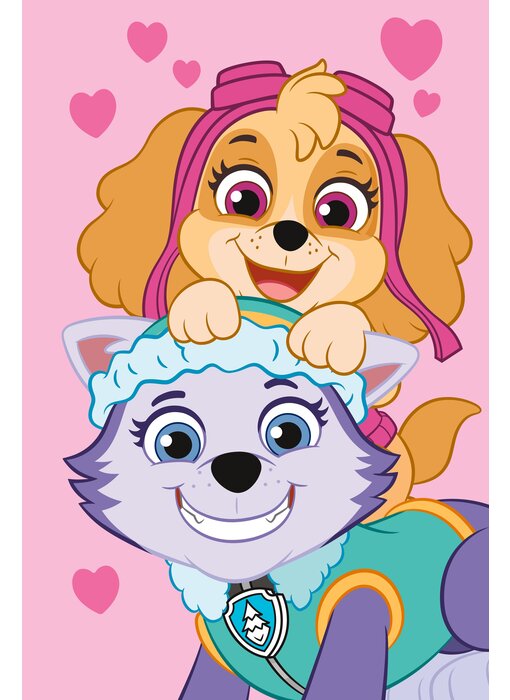PAW Patrol Fleecedecke Girl Time 100 x 150 cm Polyester