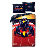 Red Bull Racing Housse de couette - 1 personne - 140 x 200 cm / 70 x 90 cm - Coton