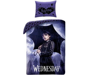 Wednesday Duvet cover Dark Forces 140 x 200 cm + 70 x 90 cm Cotton