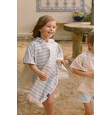 Torres Novas 1845 Textiel Kinderponcho / Badeumhang, Boa Nova Blue – 5 – 10 Jahre – Baumwolle