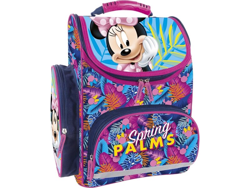 Disney Minnie Mouse Sac à dos ergonomique, Spring Palms - 36 x 31 x 18 cm - Polyester