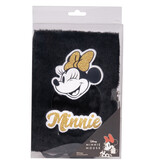 Disney Minnie Mouse Agenda A5, Glitter - doublé avec serrure - 15 x 21 x 3 cm - Noir