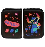 Disney Lilo & Stitch Filled Case, Party - 19.5 x 13 x 3.5 cm - 22 pieces - Polyester