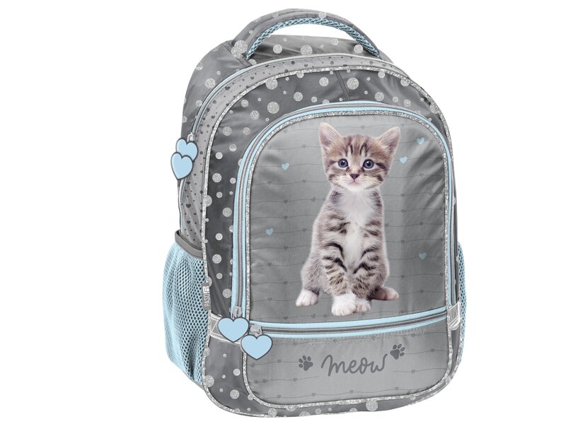 PASO Backpack, Meow - 38 x 29 x 16 cm - Polyester