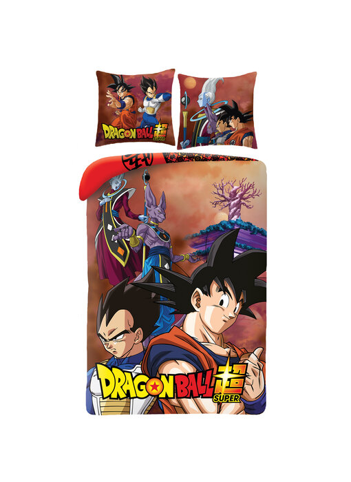 Dragon Ball Z Housse de couette King Kai 140 x 200 cm + 70 x 90 cm - Polyester