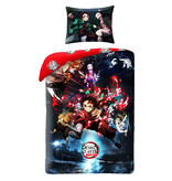 Demon Slayer Bettbezug, Mugen Train – 140 x 200 + 70 x 90 cm – Polyester