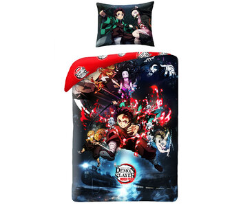 Demon Slayer Bettbezug Mugen Train 140 x 200 cm + 70 x 90 cm Polyester