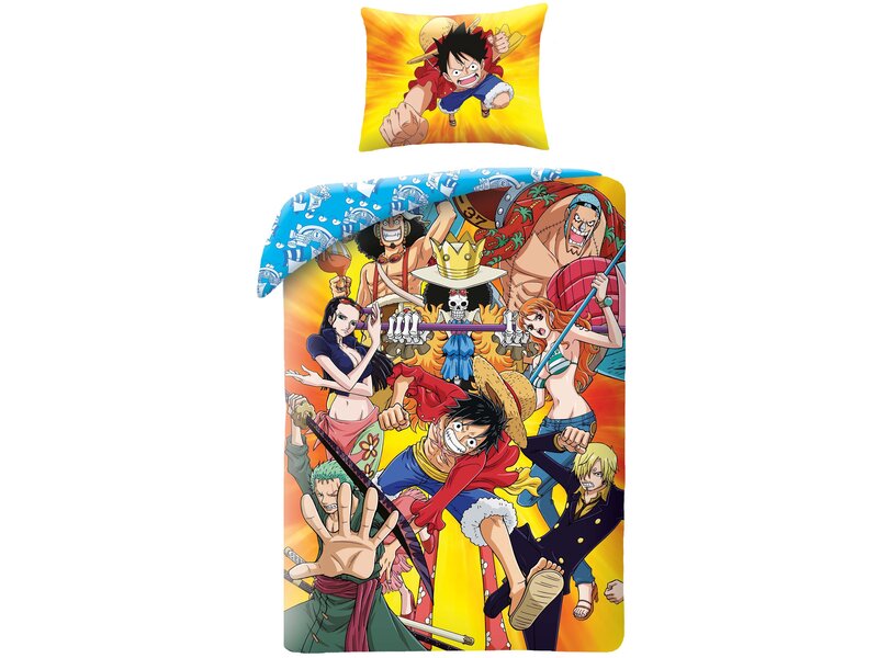 One Piece Duvet cover, Grand Line - 140 x 200 + 70 x 90 cm - Polyester