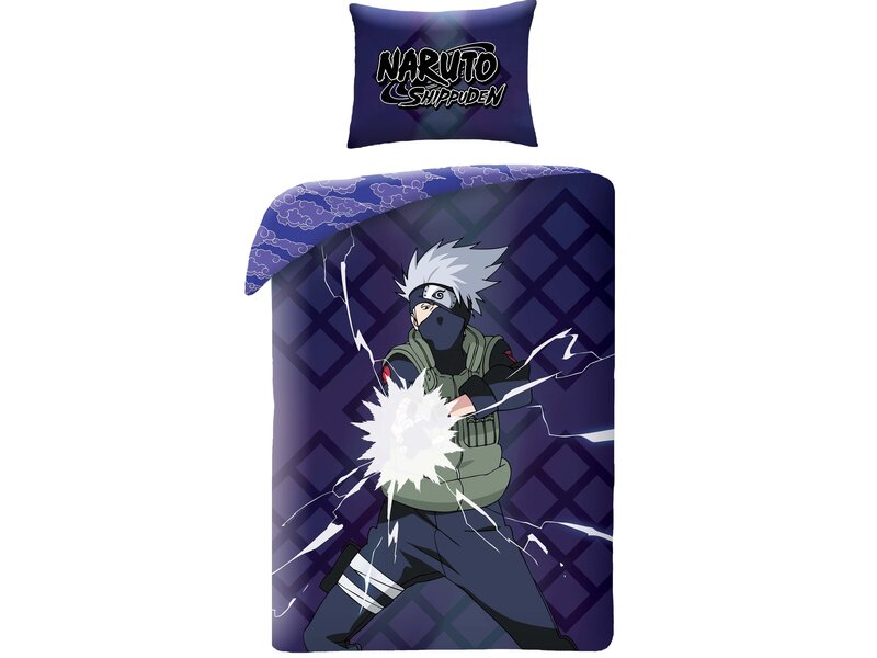 Naruto Duvet cover, Kyuubi - 140 x 200 + 70 x 90 cm - Polyester