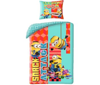 Minions Dekbedovertrek Snack Attack 140 x 200 cm + 70 x 90 cm Polyester