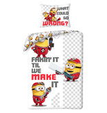 Minions Bettbezug, Fakin' It – 140 x 200 + 70 x 90 cm – Polyester