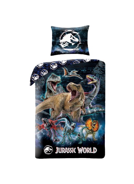 Jurassic World Bettbezug Nubar 140 x 200 cm + 70 x 90 cm Polyester