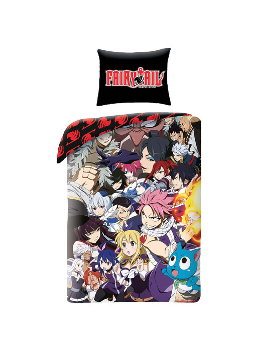 Fairy Tail Duvet cover Lucy Heartfilia 140 x 200 cm + 70 x 90 cm Polyester