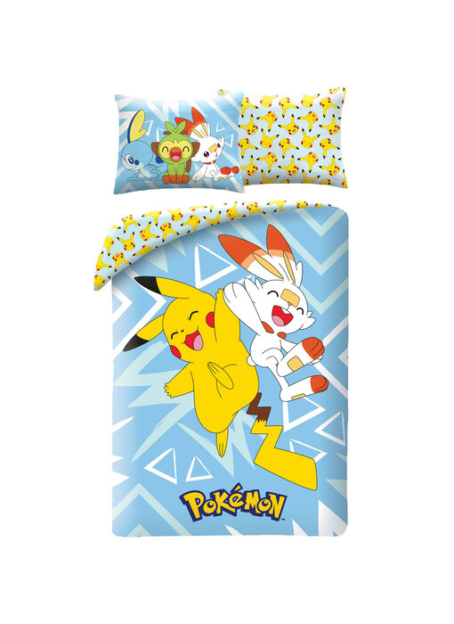 Pokémon Duvet cover Junior 140 x 200 cm + 70 x 90 cm Polyester