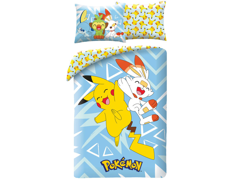 Pokémon Duvet cover, Junior - 140 x 200 + 70 x 90 cm - Polyester