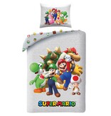 Super Mario Bettbezug Family – 140 x 200 + 70 x 90 cm – Polyester