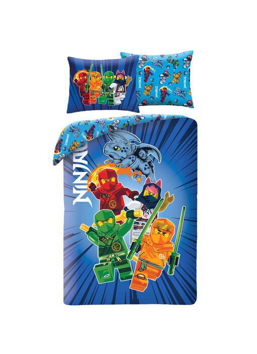 Lego Housse de couette Mini Figue 140 x 200 cm + 70 x 90 cm Polyester