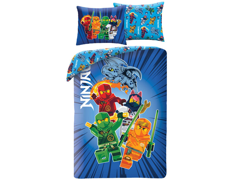 Lego Bettbezug, Mini Fig – 140 x 200 + 70 x 90 cm – Polyester