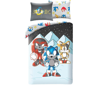 Sonic Bettbezug Friends 140 x 200 cm + 70 x 90 cm Polyester